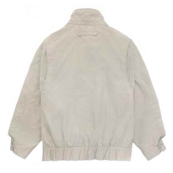 LONDON FOG Men’s Harrington-Style Bomber Jacket in Beige Vintage Y2K Size L - Picture 3 of 9
